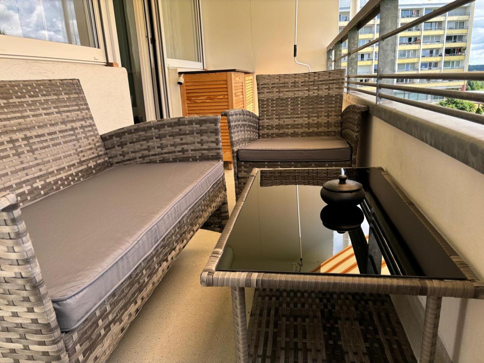 Ferienappartement Mit Berg- Und Seesicht Oberteuringen Exteriör bild